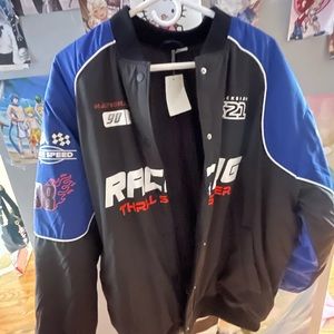 oversized sports jacket